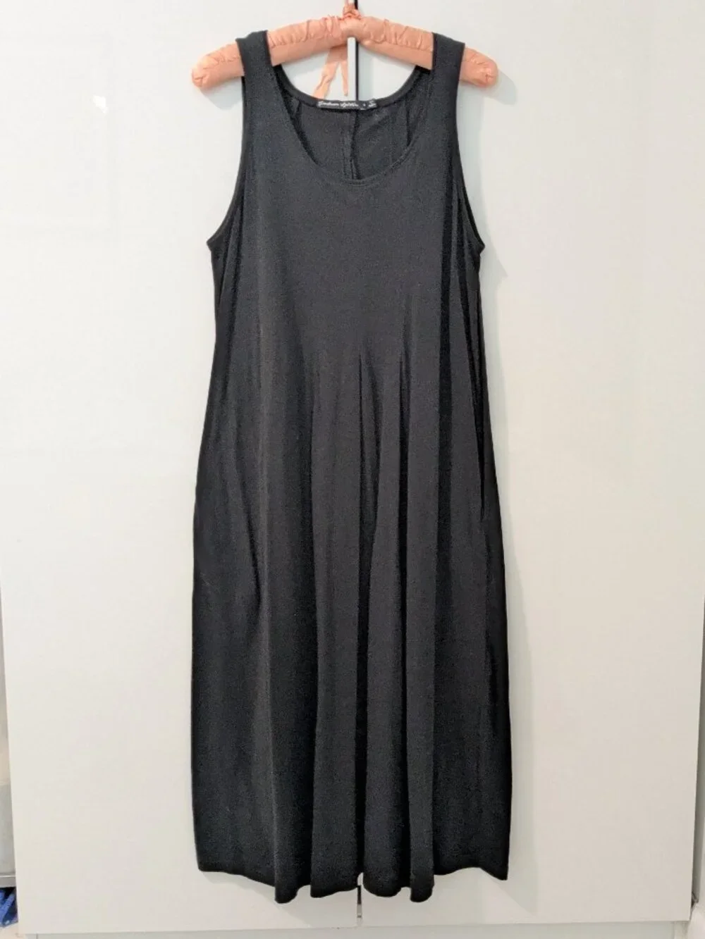 Gudrun Sjoden Knife Pleat Maxi Dress - size M